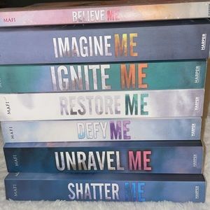COMPLETE SHATTER ME SERIES + Believe Me